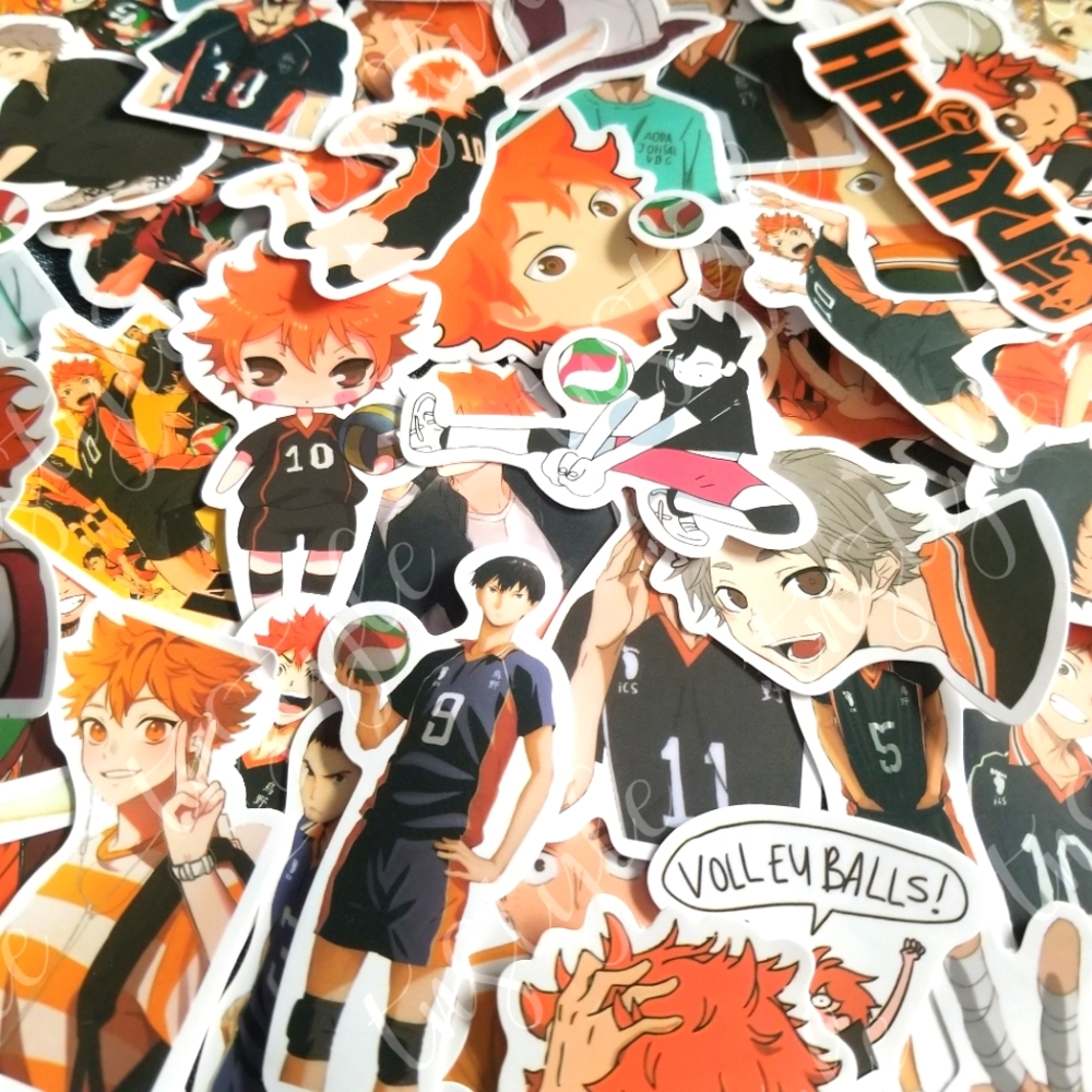 2/$24 50 Haikyu!! Stickers
